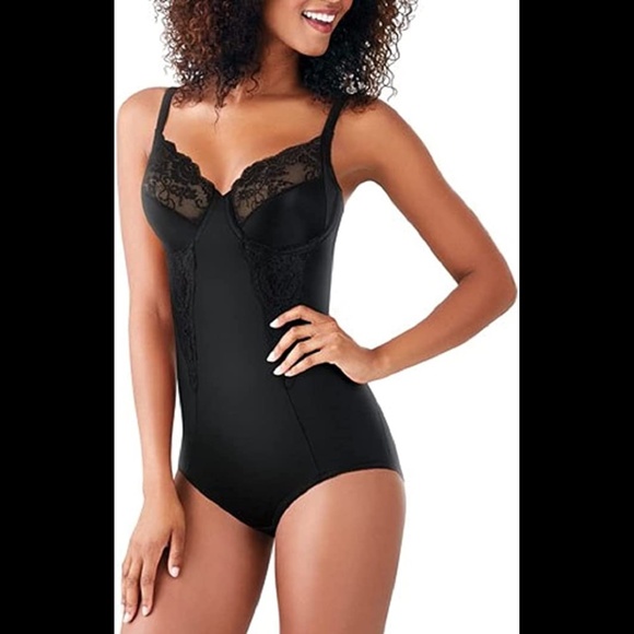 Women’s Body Suit Shapewear With Lace - Picture 1 of 8